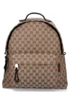 Gucci Fabric Backpack In Sand