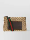 Gucci Fabric Crossbody Bag Adjustable Strap