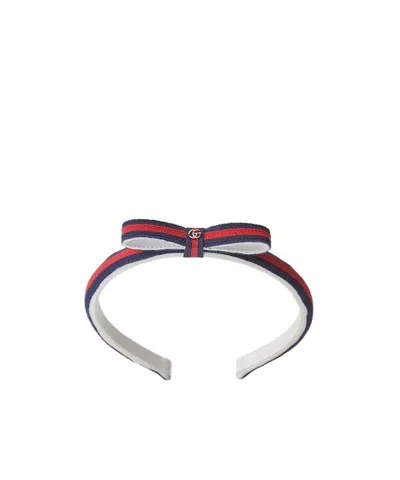 Gucci Fabric Hair Band In Multicolor