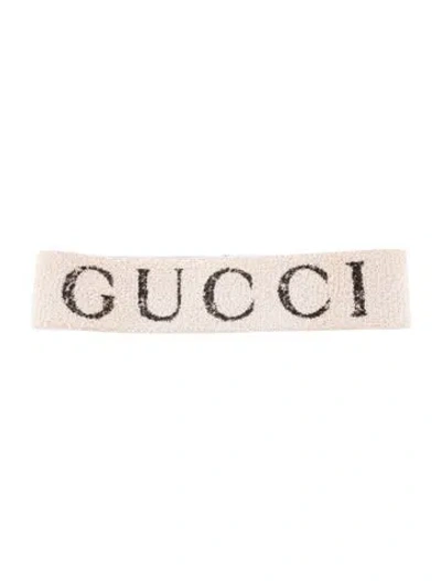Pre-owned Gucci Fabric Head Band