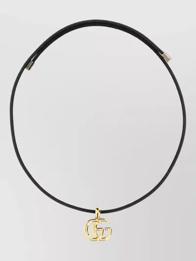 Gucci Fabric Necklace In Transparent