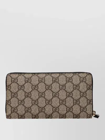 Gucci Fabric Purse In Brown