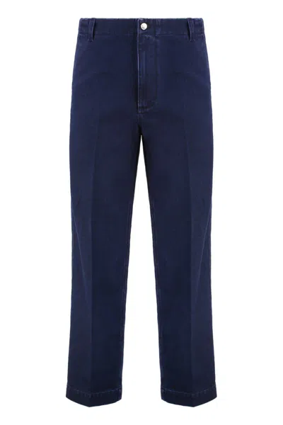 GUCCI GUCCI FADED DENIM TROUSERS