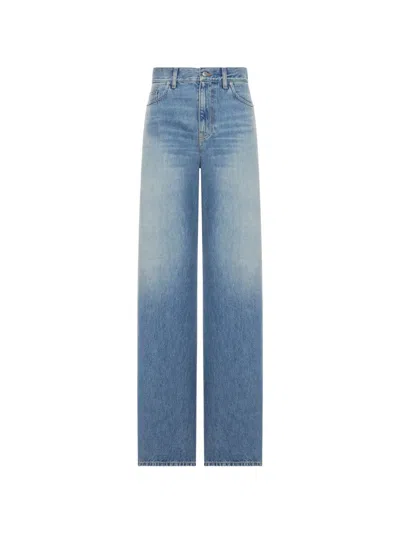 Gucci Faded Jeans In Blue