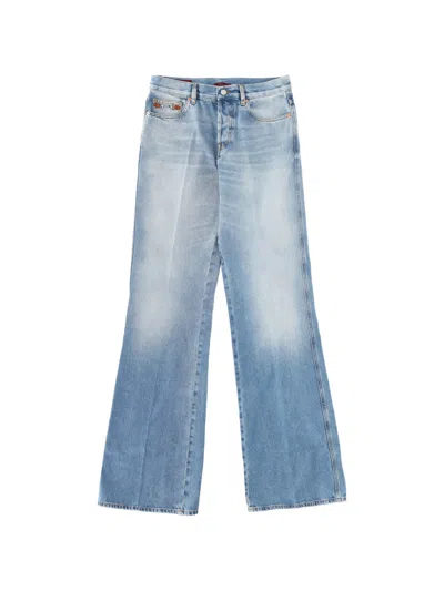 Gucci Faded Jeans In Blue