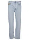 Gucci 5-pocket Straight-leg Jeans In Blue