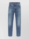 GUCCI FADED WASH CROPPED DENIM TROUSERS