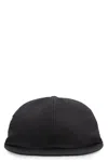 GUCCI FALL 2024 WOMEN'S BLACK LOGO BASEBALL CAP