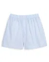 Gucci Fancy Woven Boxers In Light Blue