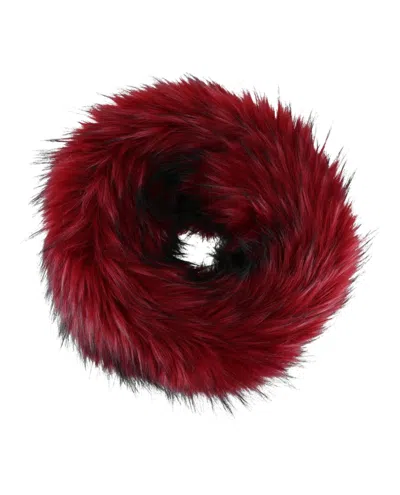 Gucci Faux Fur Hand Warmer In Red
