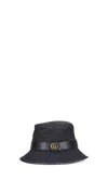 Gucci Fedora Gg Hat In Black