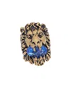 Gucci Feline Blue Crystal Ring