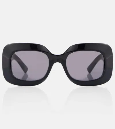 Gucci Fifth Avenue Oversized Sunglasses In Black