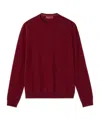 Gucci Fine Cashmere Sweater In Burgundy