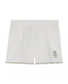 Gucci Fine Cotton Bermuda Shorts In White