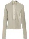 Gucci Women Long Sleeve T-shirt In Gray