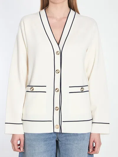 GUCCI GUCCI FINE WOOL CARDIGAN