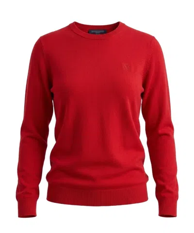 Gucci Fine Wool Sweater With Embroidery In Red