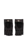 Gucci Fingerless Leather Gloves
