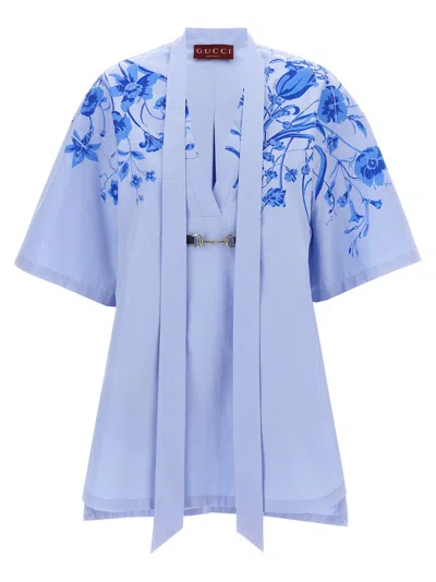 GUCCI FIORI E INSETTI GUCCI DRESS