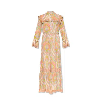 Gucci Fiorito Floral Dress In Multi