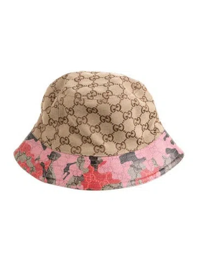 Pre-owned Gucci Fisherman Hat W/tags In Neutrals