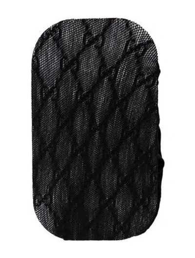Pre-owned Gucci Fishnet Tights In Black