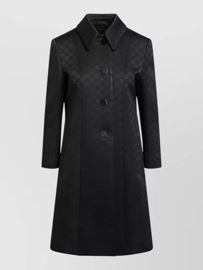 Gucci Fitted Jacket In Black
