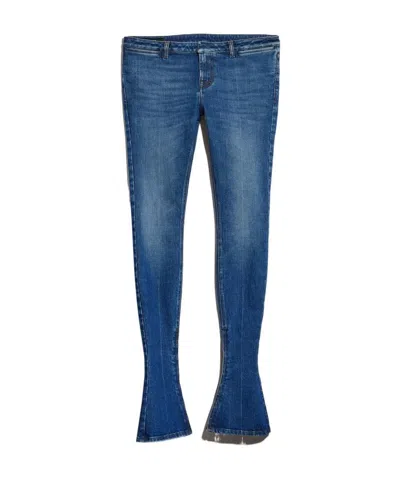 Gucci Fitted Stretch Jeans In Blue