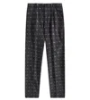 GUCCI FLANEL WOOL-BLEND PANTS