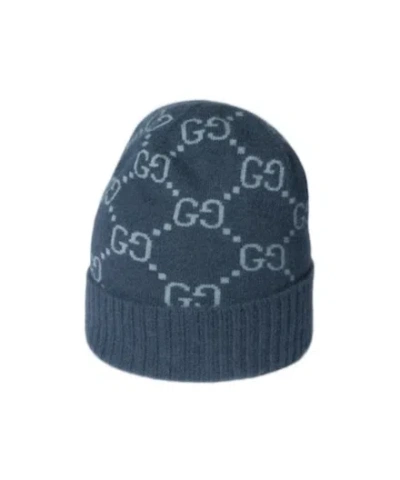 GUCCI GG CASHMERE JACQUARD HAT