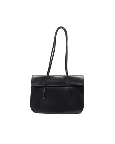 Gucci Flap Long Straps Shoulder Bag In Black