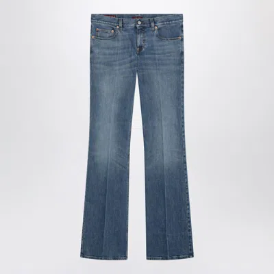 Gucci Blue Flared Jeans Women