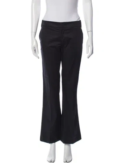 Pre-owned Gucci Flared Pants In Black