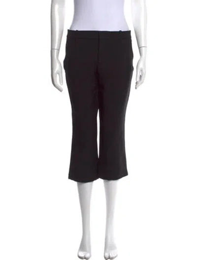 Pre-owned Gucci Flared Pants In Black