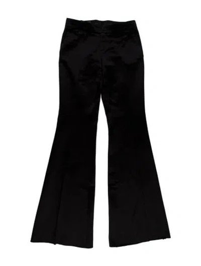 Pre-owned Gucci Flared Pants In Black