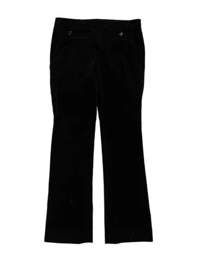 Pre-owned Gucci Flared Pants In Black
