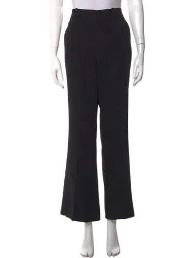 Pre-owned Gucci Flared Pants In Black