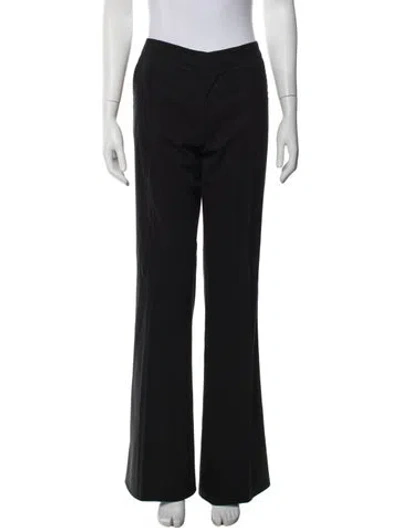Pre-owned Gucci Flared Pants In Black