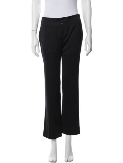Pre-owned Gucci Flared Pants In Blue