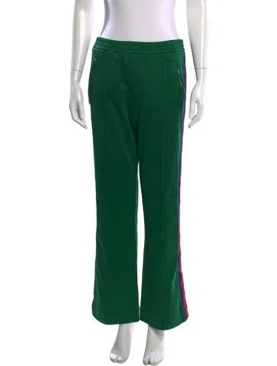 Pre-owned Gucci Flared Pants In Green