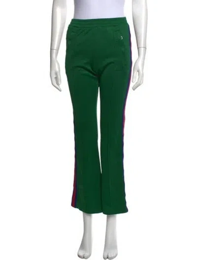 Pre-owned Gucci Flared Pants In Green