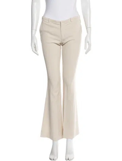 Pre-owned Gucci Flared Pants In Neutral