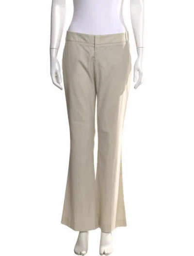 Pre-owned Gucci Flared Pants In Neutrals