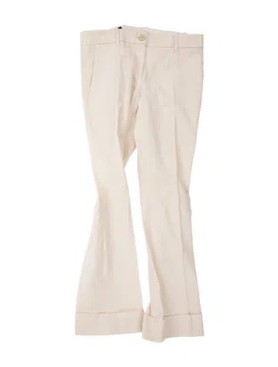 Pre-owned Gucci Flared Pants In Neutrals