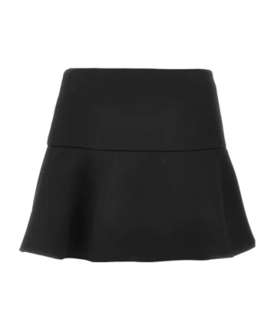 Gucci Flared Skirt In Black