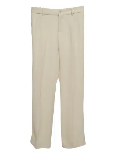 Pre-owned Gucci Flared Trousers In Neutral