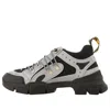 Gucci Leather & Mesh Sneaker In Multi