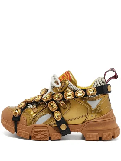 Pre-owned Gucci Flashtrek Sneakers