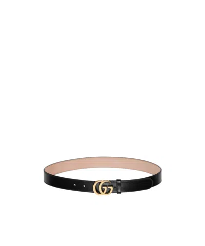 GUCCI GUCCI FLAT MARMONT BELT